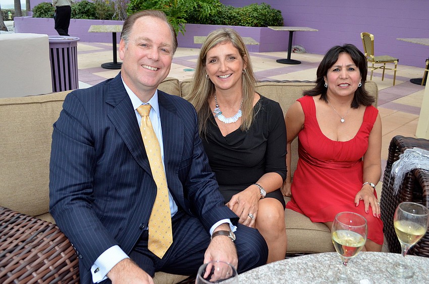 Craig and Karen Tuley with Angelica Wolf