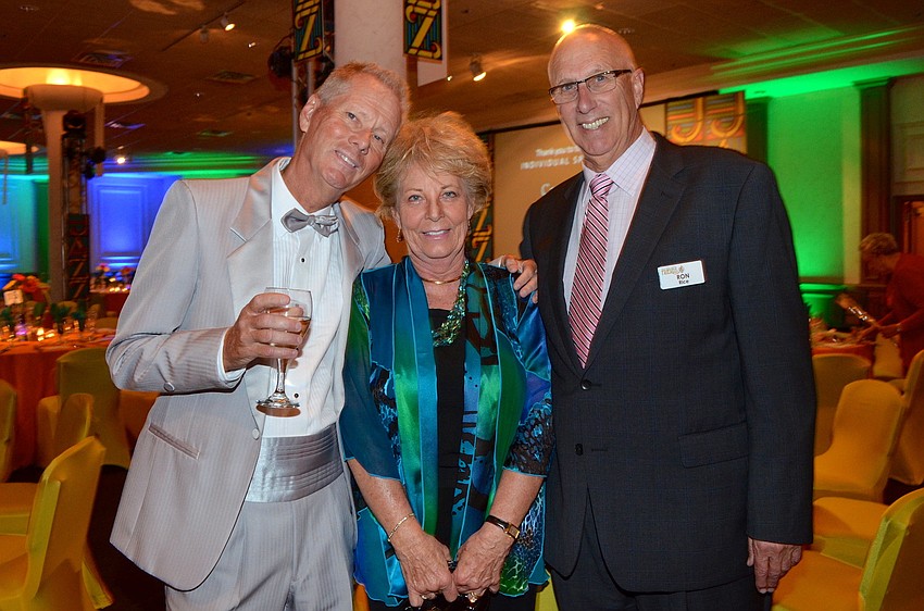 Jim Martin, Marie Petersons and Ron Rice