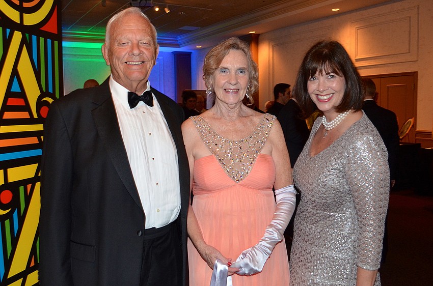 Frank and Carol von Allmen with Michelle Fournet
