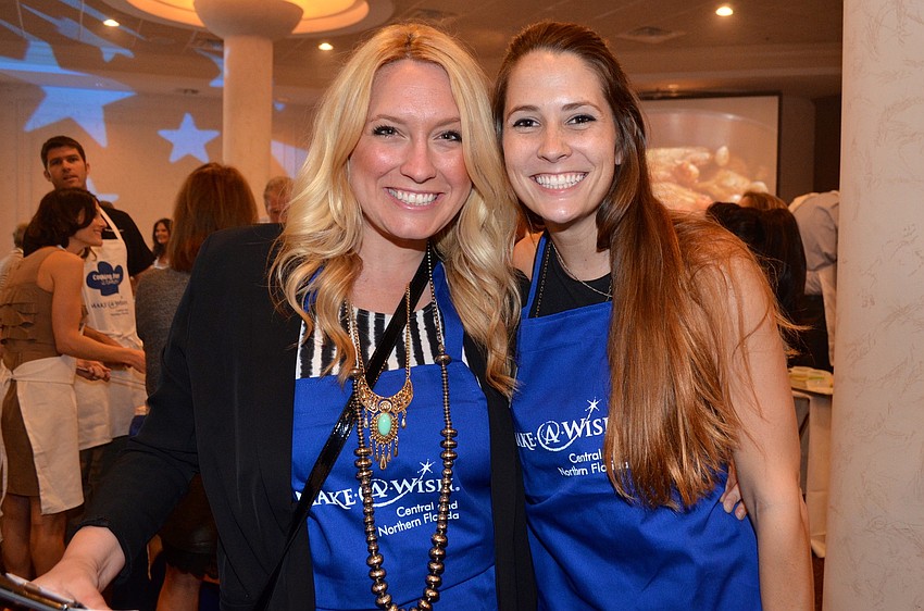 Meg Huntley and Sarah Robbins