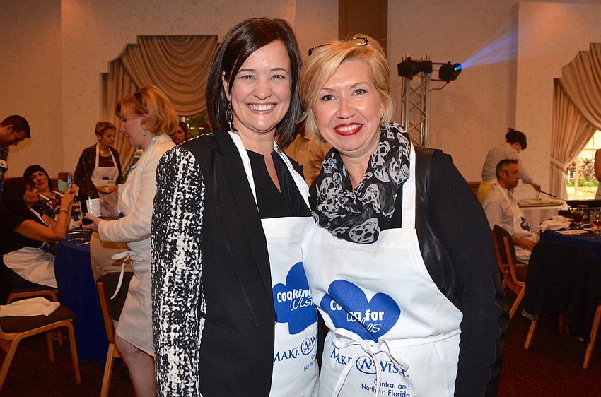 Mary Pat Radford and Maryse Lelievre