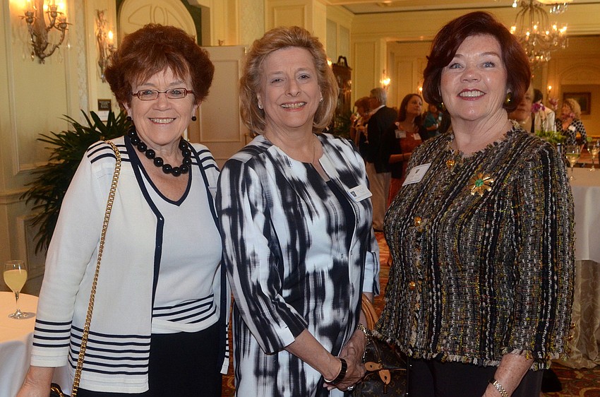 Peggy Allard, Pat Riley and Marilyn Maleckas