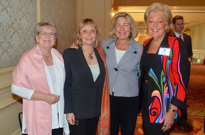 Joan Brakel, Sharyn Chapman, Suzanne Takerian and Barbara Glanz