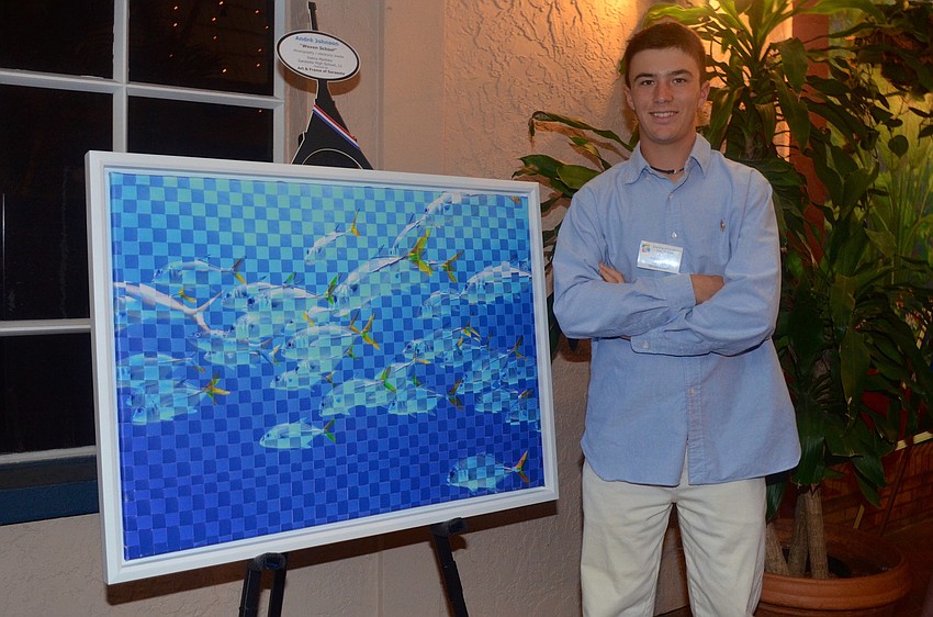 Sarasota High School student Andre Johnson