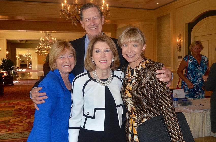 Jennifer Saslaw, Jim Syprett, Lois Lucek and Charlie Ann Syprett