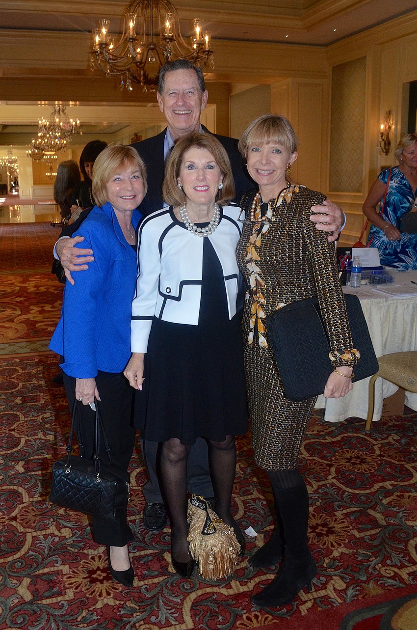 Jennifer Saslaw, Jim Syprett, Lois Lucek and Charlie Ann Syprett