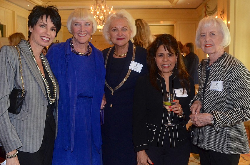 Nikki Sedecca, Anita Pihl, Cheryl Burke, Marquerite Lobo and Carol Phillips