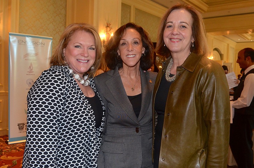 Pam Swain, Co-Chair Deb Knowles and Ann Logan