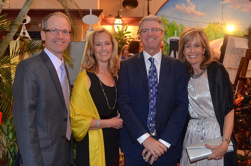 Jeff and Christine Winsler with Rob and Tig Winsler