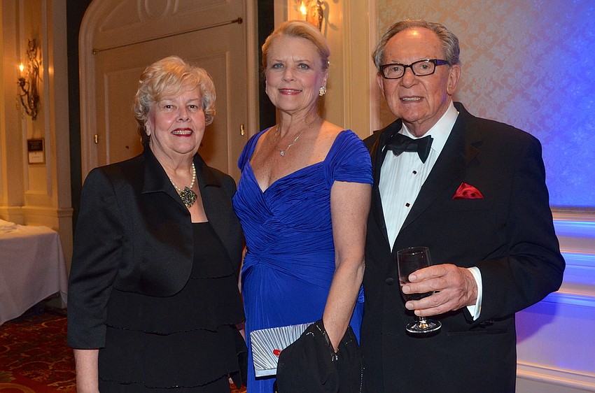 Patricia Anderson, Glo Reber and John Lucas