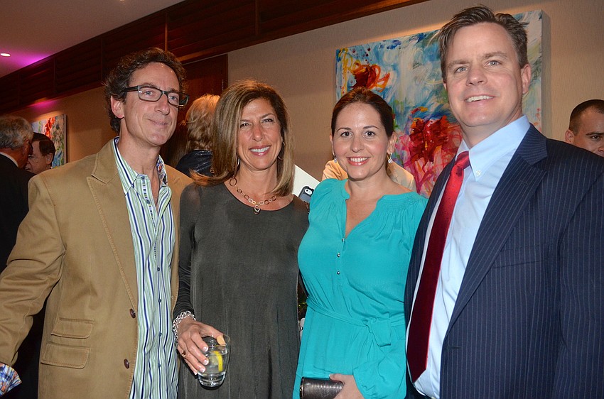 Mitchell and Dawn Epstein with Jennifer and Paul Grondahl