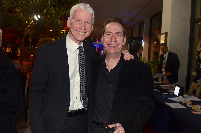 Rabbi Geoffrey Huntting and Ira Wiesner