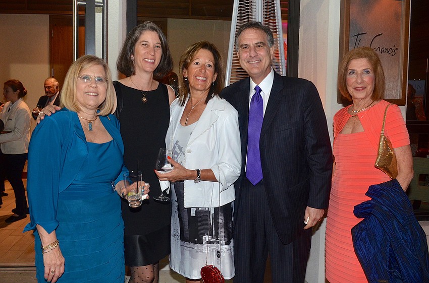Elana Margolis, Cindy Guttman, Betty Cahall, Mark Richmond and Bonnie Sussman