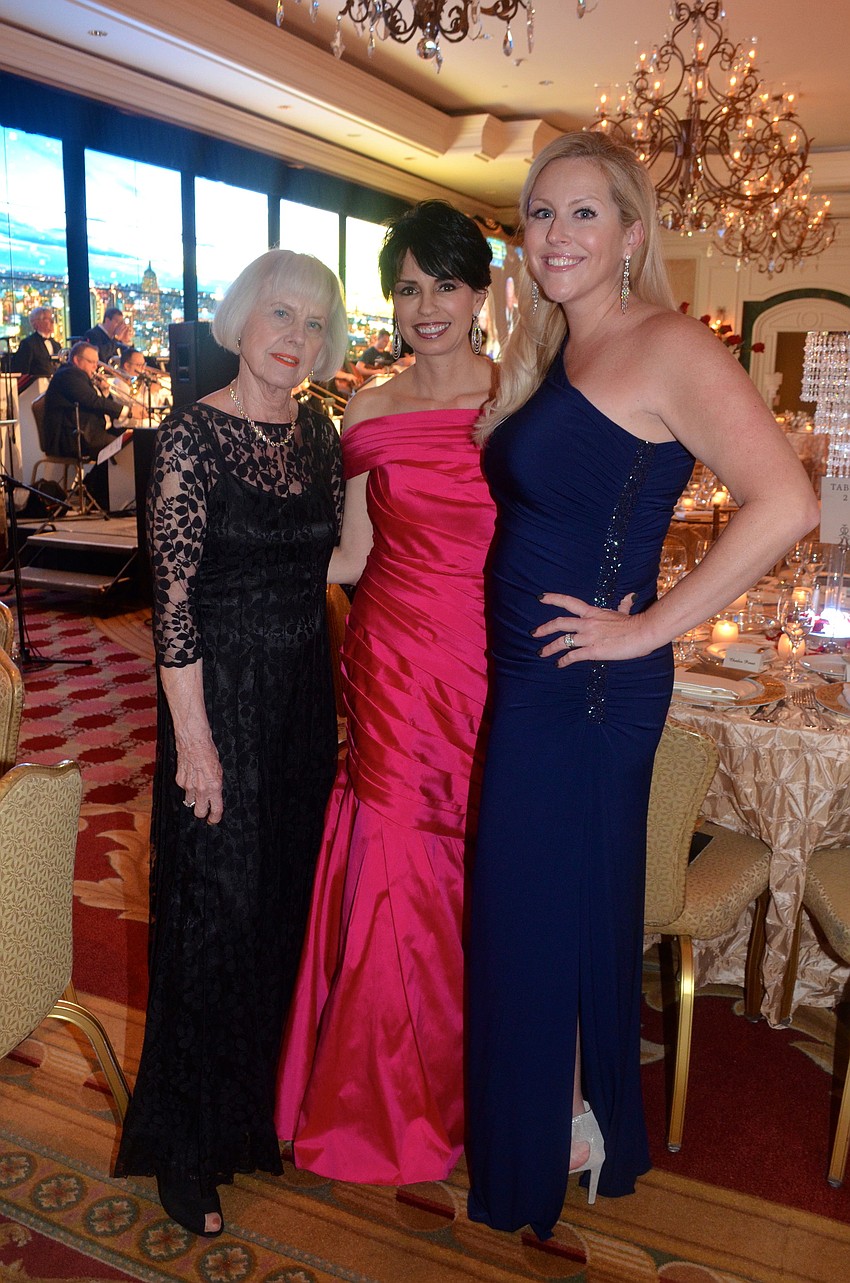 Co-Chairs Carol Phillips, Nikki Sedecca and Nikki Taylor