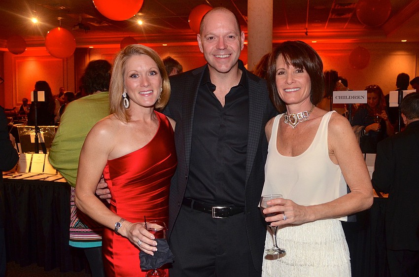 Melissa and Jimmy Protigal with Jessica Balno