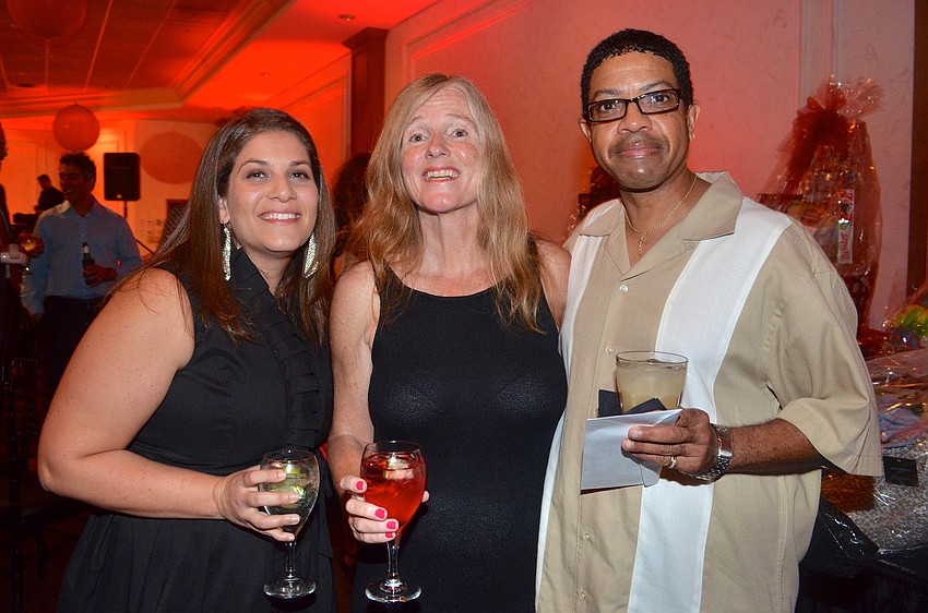 Leslie Ruben, Joanne Kinney and Lionel Whitney