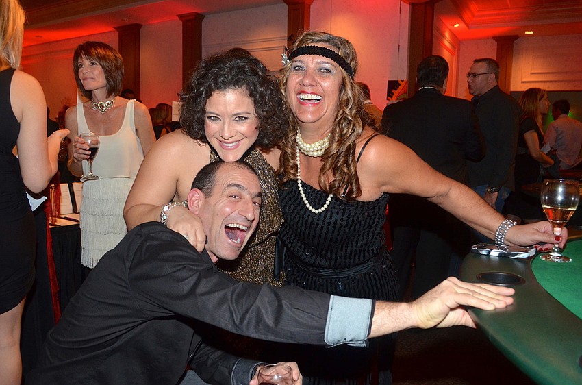 Darren Saltzberg, Vanessa Opstal and Georgia Gruber