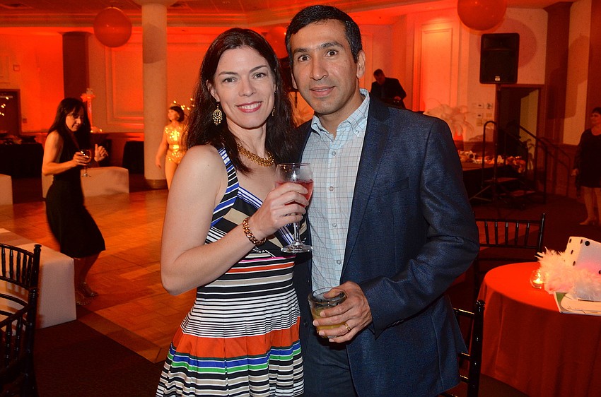 Leonie Van Passel and Julio Cantero