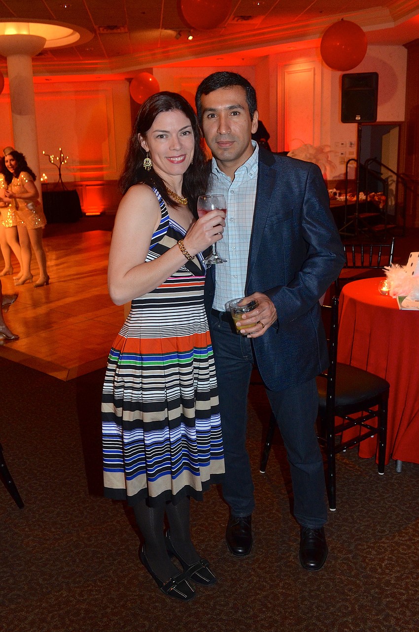 Leonie Van Passel and Julio Cantero