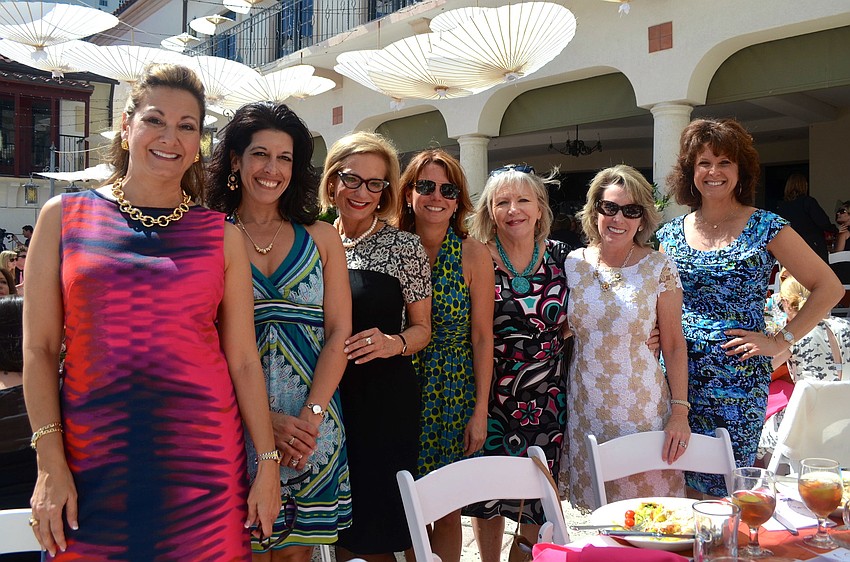 Nancy Allen, Gina Uliano, Barbara Zdravecky, Kim Boyd, Sandy Groseclose, Deb Ayres and Mary Ann Turner