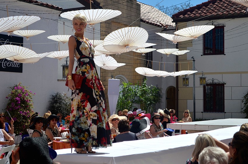 The best of Saks Fifth Avenue Spring 2014 fashions were modeled at Couture in the Courtyard.