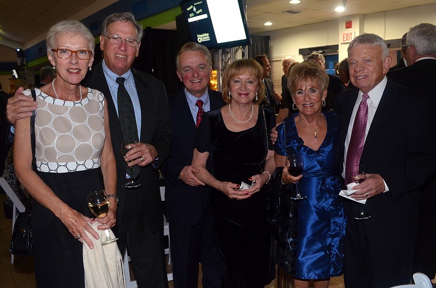 Dale and Steve Adler, Harry and Nancy Hobson and Bunny and Mort Skirboll