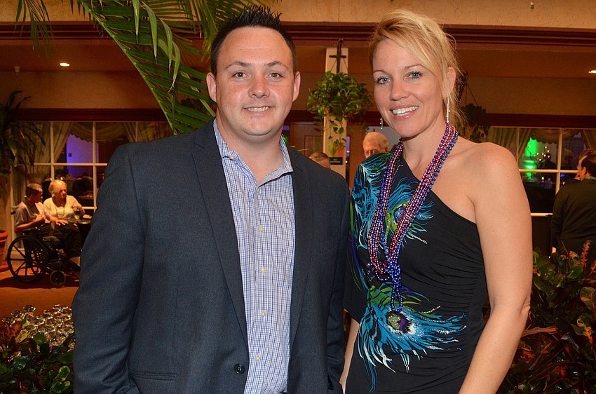 Chris Davis and Tara Booker