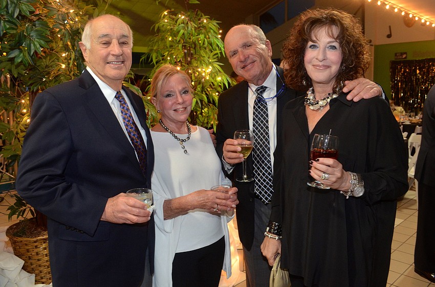Ron and Sophia Fisher with Bob and Andi Munzer