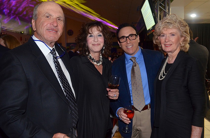 Bob and Andi Munzer, Brian Lipton and Anne Virag