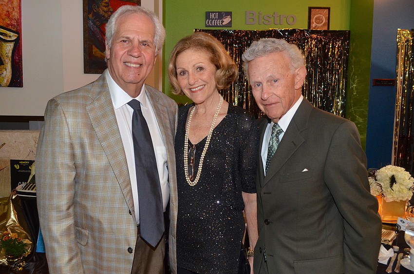 Irwin Pastor with Marsha and Dr. Marvin Frank