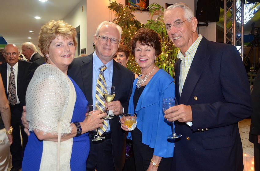 Joanne and Bob Reeder with Susan and Dr. Samuel Kalush