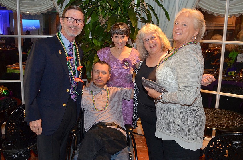 Bob Rosinsky, Doug Ott, Ruth Williams, Sandi Ott and Norma Hilgert