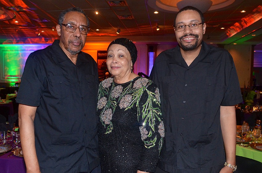 Dr. Richard Wharton, Dr. Lou Bertha McKenzie-Wharton and Joseph Wharton