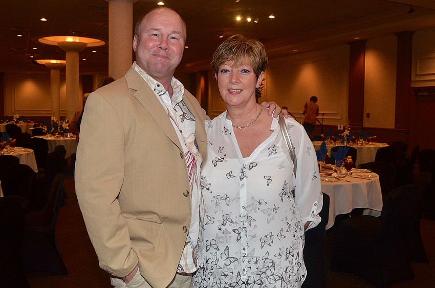 Simon and Sandra Woolnough visiting from England