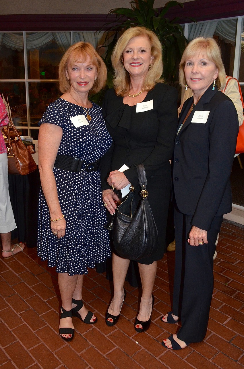 Lisa Huse, Julie Riddell and Jolene Graham