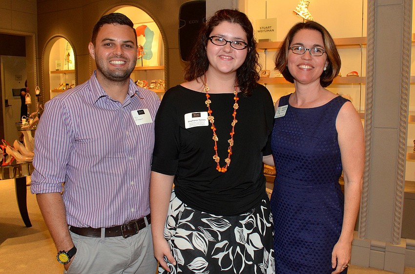 Tim McKenna, Stephanie Hames and Jennifer Abbott