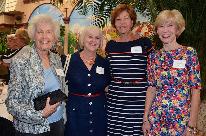 Gay Townsend, Sandy Slaminko, Joan Perdue and Virginia Montgomery