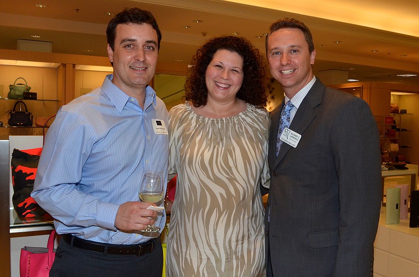 Juan Villaveces with Bianca and Richard Lawrence