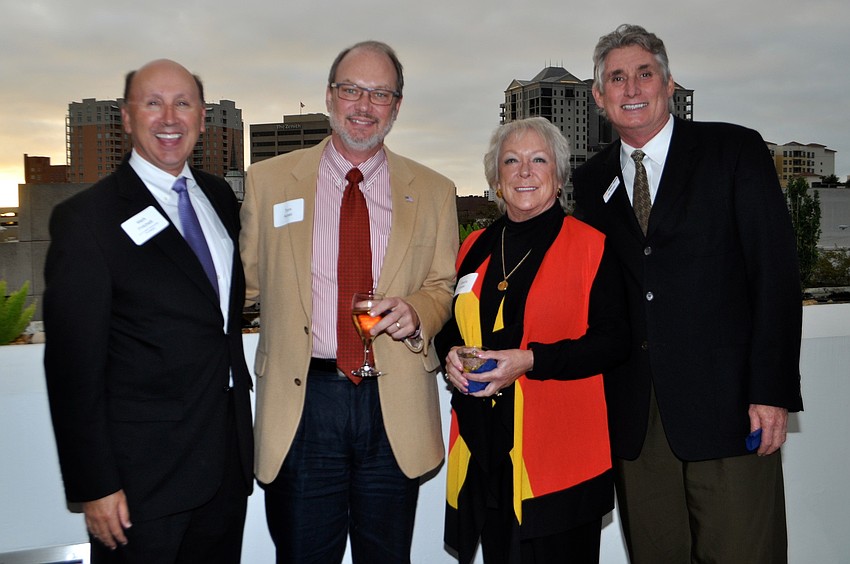 Mark Pritchett, Tom and Sherry Koski and Jon Thaxton