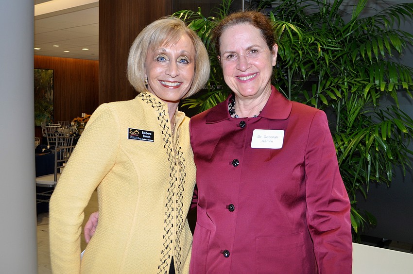 Barbara Simon and Dr. Deborah Hamm