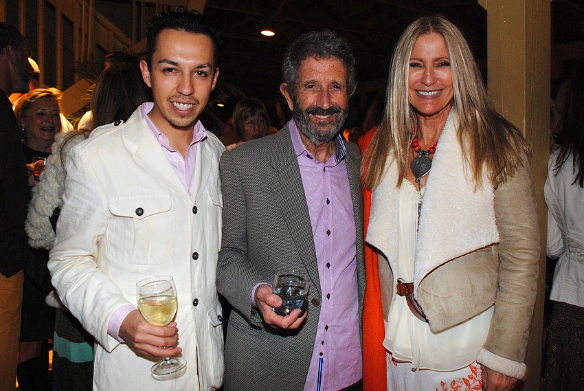 Eduardo Anaya with Richie and Lynn Barrie