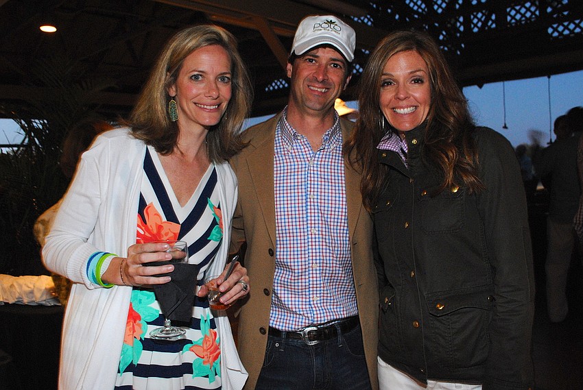 Lauren and Walter Davis with Polly Parker