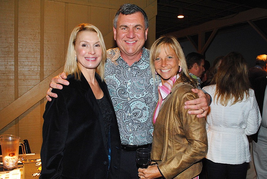 Elizabeth Flower, Arnold Duke and Sally Miller