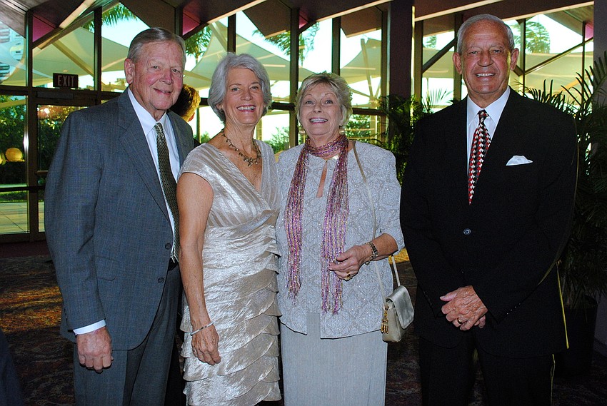 Bob and Sally Irwin with Shelia and Malcolm Southorn