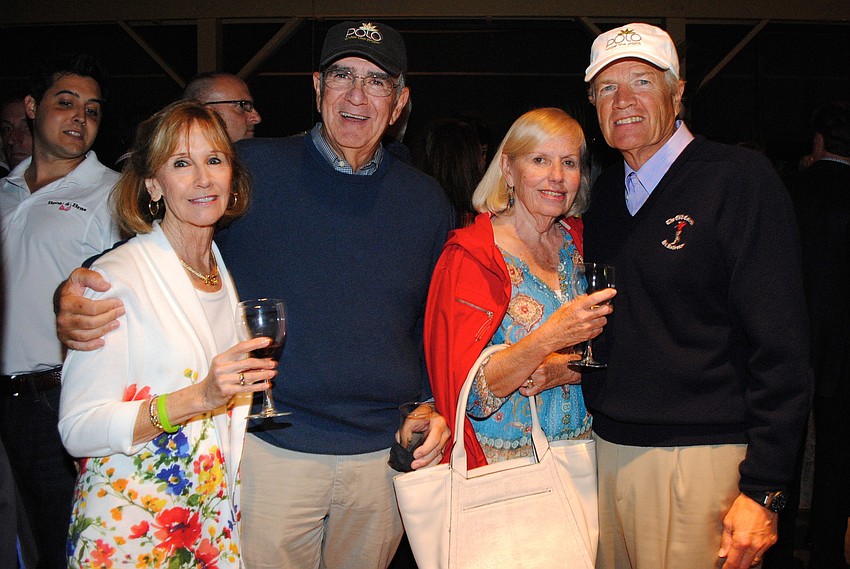 Chris and Dennis Jones with Margaret and Gary Wagner
