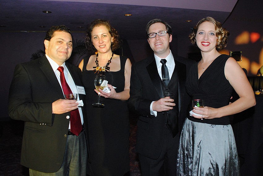 Dr. Adnan and Roba Mourany with J.P. and Michelle Gniady