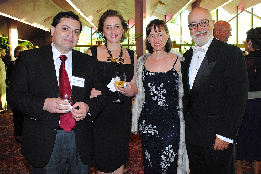 Dr. Adnan and Roba Mourany with Laura and Dr. Jack Wazen