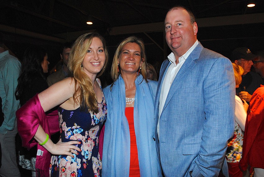 Kelly Munch with Kara and Drayton Saunders