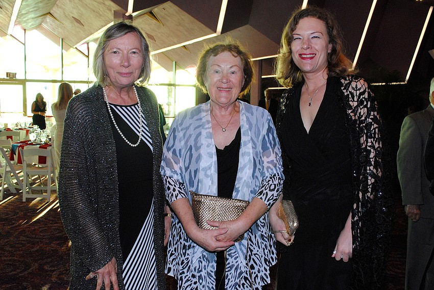 Ursula Radtke, Lorie Newcomb and Kara Newcomb