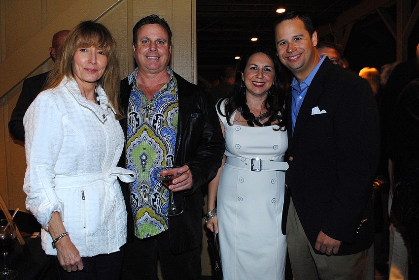 Lynn and Chris Romine with Sandra and Rick Gomez